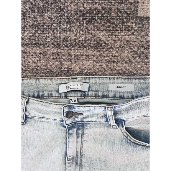 Judy Blue High Rise Acid Washed Slim Fit - Picture 4 of 4